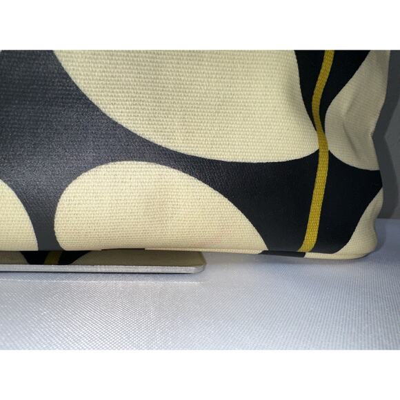 Orla Kiely Rare Cream Black Gold Solid Stem Midi Sling Crossbody Bag - Picture 12 of 16